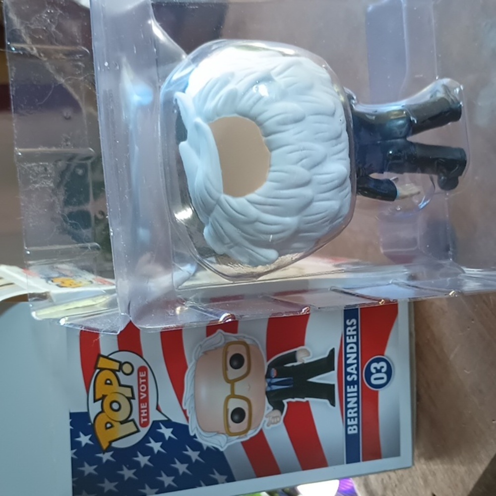 Bernie Sanders Funko Pop from my Geriatric Collection Go Boomers☮️ - Picture 2 of 4